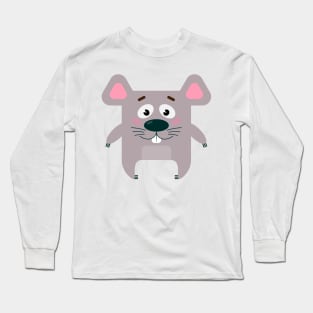 Mr Square Rat Long Sleeve T-Shirt